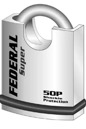 Federal F40P veiligheidshangslot FP-serie 40 mm Superprijs