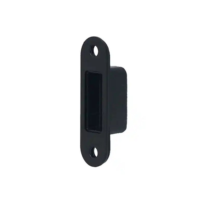 Mauer sluitkom t.b.v. 1545 loopslot/ wc slot RVS met zwarte voorplaat Veilige Betaling