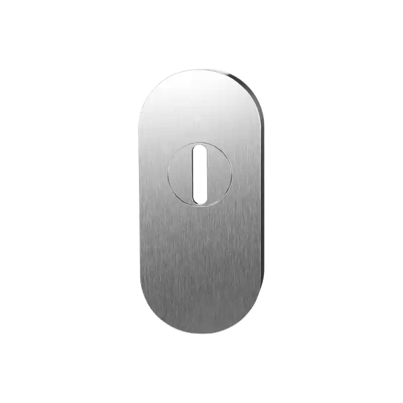 GPF9372.09 veiligheid schuifrozet ovaal 73x33x14 mm met kerntrek RVS geborsteld Hete Deal