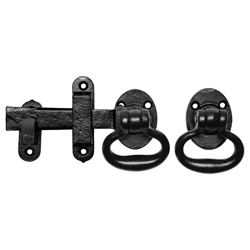 Klinkstel Smeedijzer Zwart KP4438 Premium