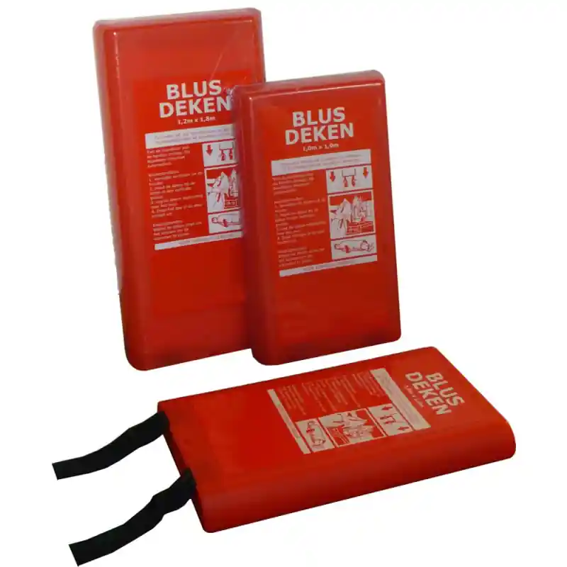 Must-Have Brandblusdeken Weckx, 100x100 cm