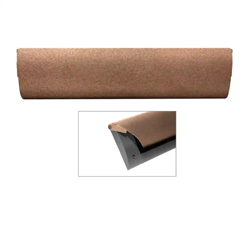 Shop Nu CC Briefplaat binnen met kunststof houder en luxe RVS klep in finish Bronze blend