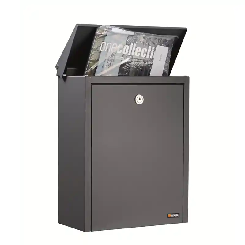 Postkast antraciet, 390x280x150 mm Tijdelijk Beschikbaar