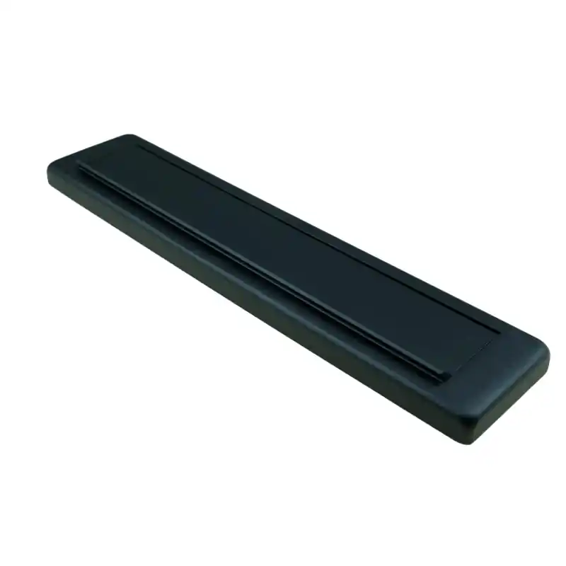 Direct Verzonden Briefplaat EP 960 Climate Comfort dd 38/42 mm, rechthoekig, zwart