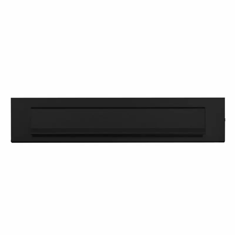 Speciale Aanbieding AXA briefplaat aluminium zwart 67x325 mm