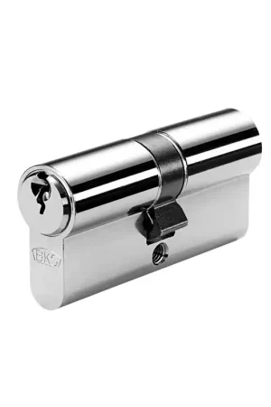 Goedkoop BKS PZ 88 8800 dubbele cilinder, vernikkeld messing SKG**