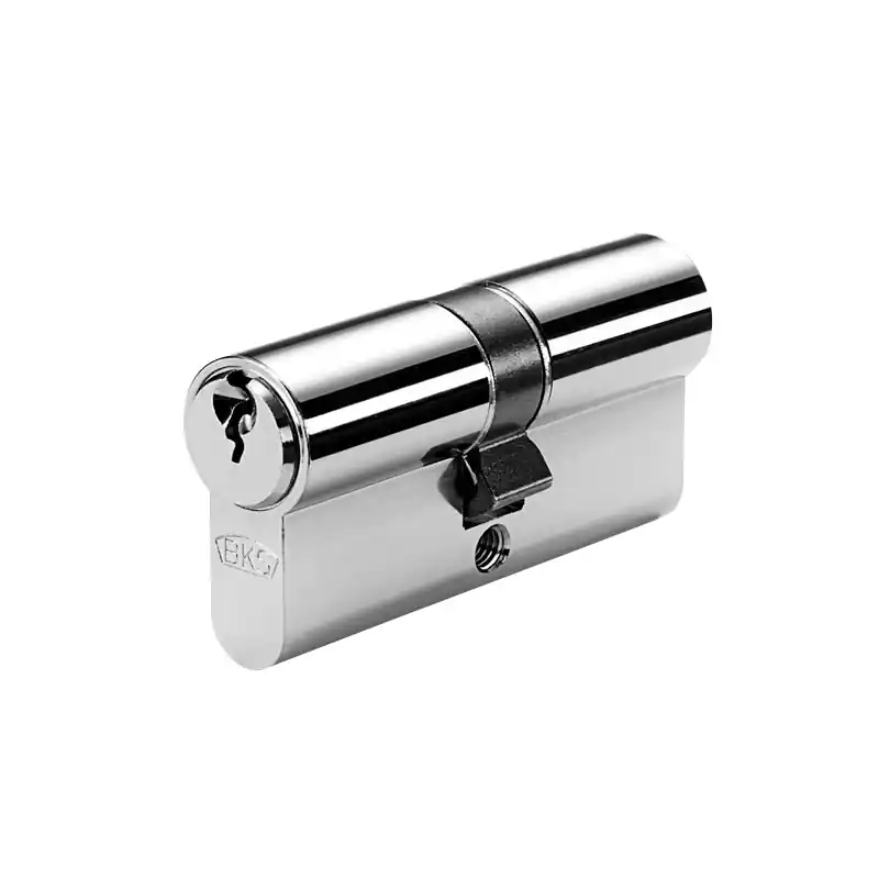 Goedkoop BKS PZ 88 8800 dubbele cilinder, vernikkeld messing SKG**