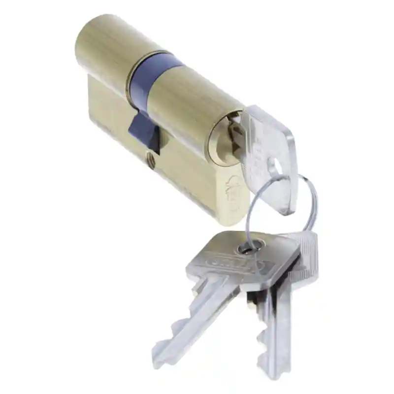 Starx profielcilinder dubbel 30/30mm messing Direct Verzonden