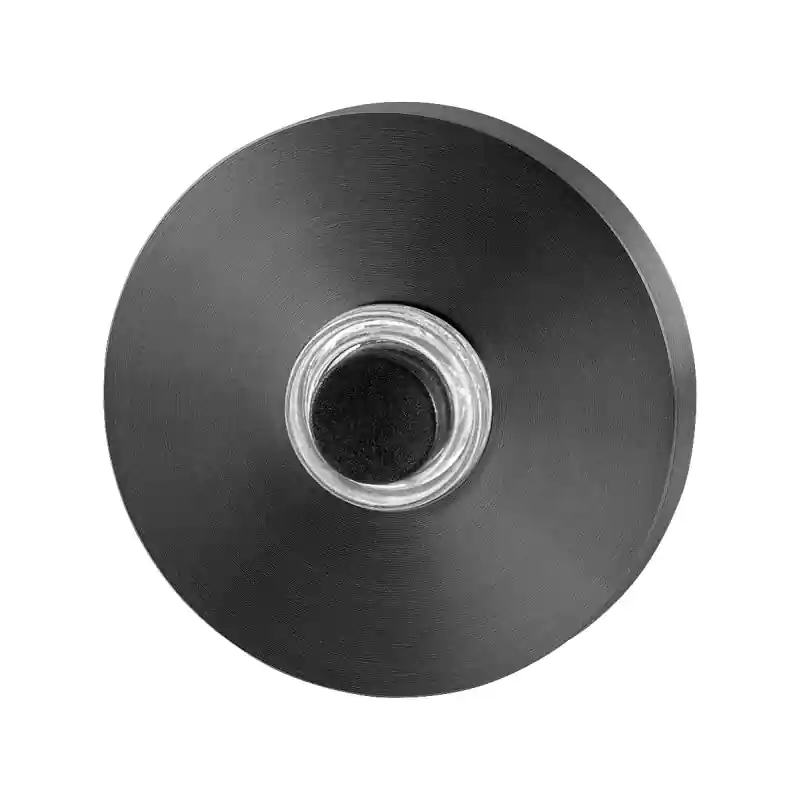 Huisbel GPF9826.09P1 rond 50x8 mm PVD antraciet Koop Vandaag