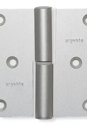 Argenta afgeronde kogelstift paumelle DIN links 89x89mm aluminium Bestel Nu