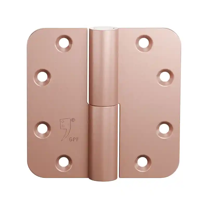 Actieprijs GPF0310.T2 GPF paumelle 89x89mm DIN Rechts ronde hoek Blush