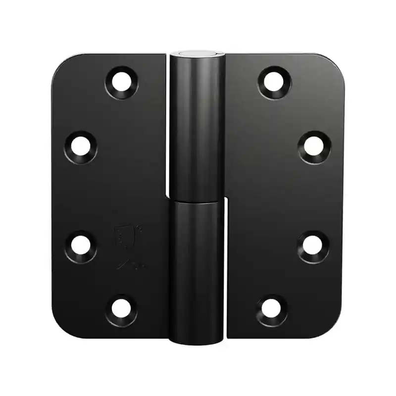 Beperkt Aanbod GPF0310.65 GPF paumelle 89x89mm DIN Rechts ronde hoek Zwart Egaal