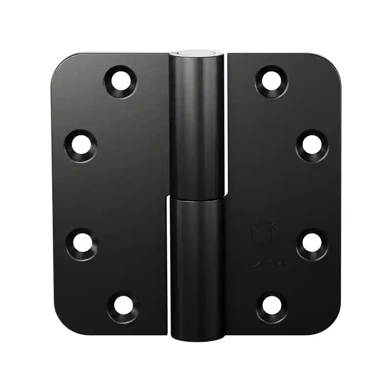 Veilige Betaling GPF0310.65 GPF paumelle 89x89mm DIN links ronde hoek Zwart Egaal