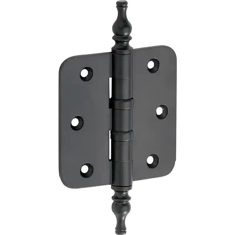 Mi Satori Kogellagerscharnier ronde hoek 76x76mm vaas mat zwart per 12 stuks Koop Vandaag