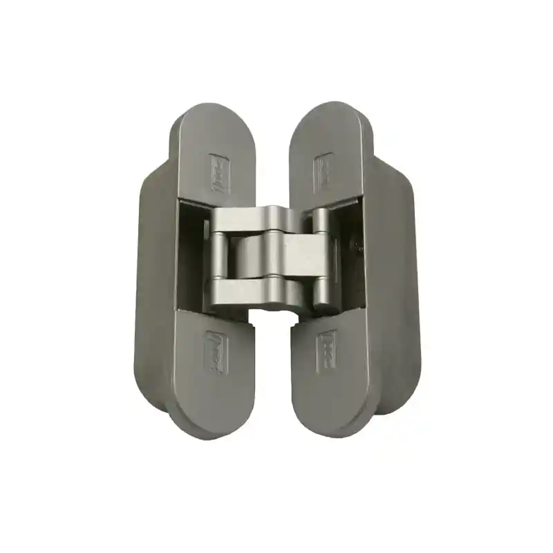 Tijdelijk Beschikbaar TKZ Onzichtbaar scharnier 3D verstelbaar vernikkeld 111x29 mm