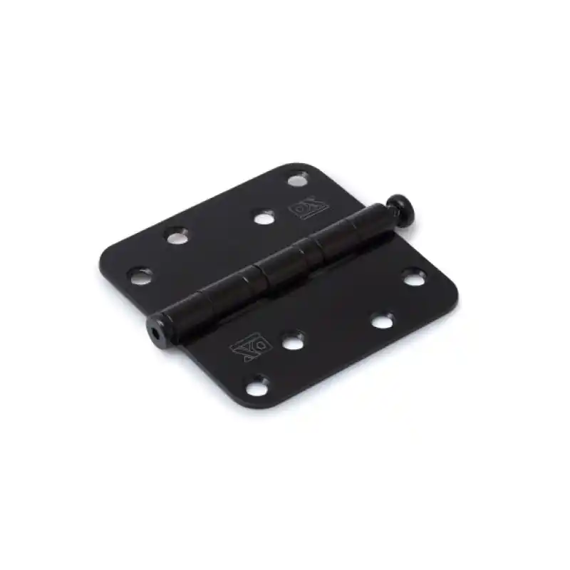 Dulimex Kogellagerscharnier Enkelwerkend Zwart met Ronde Hoeken 89x89mm Lage Kosten