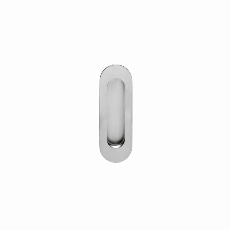Intersteel schuifdeurkom ovaal blind RVS geborsteld 120x40 mm Shop Nu