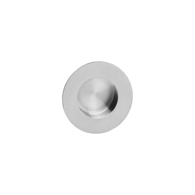Intersteel schuifdeurkom rond RVS geborsteld Ø34/55 mm Direct Verzonden