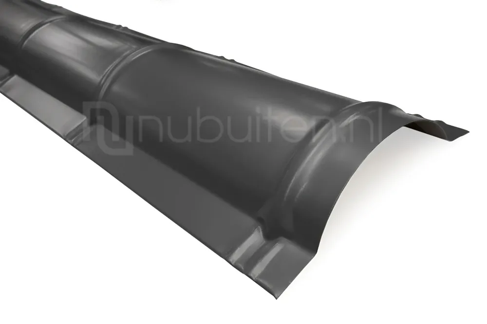 Bestel Nu ArcelorMittal Halve Ronde Nok Polyester Mat Grijs