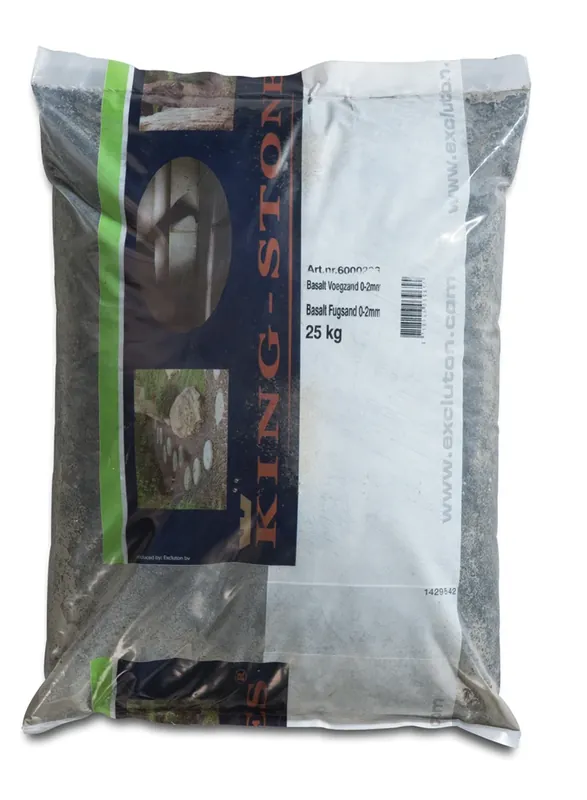 Excluton Basalt Voegzand 0-2 mm 25 kg Superprijs