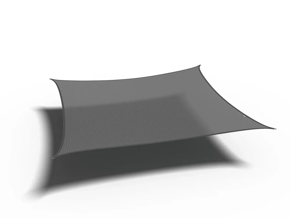 Platinum Schaduwdoek Vierkant Antraciet 500 cm Direct Beschikbaar