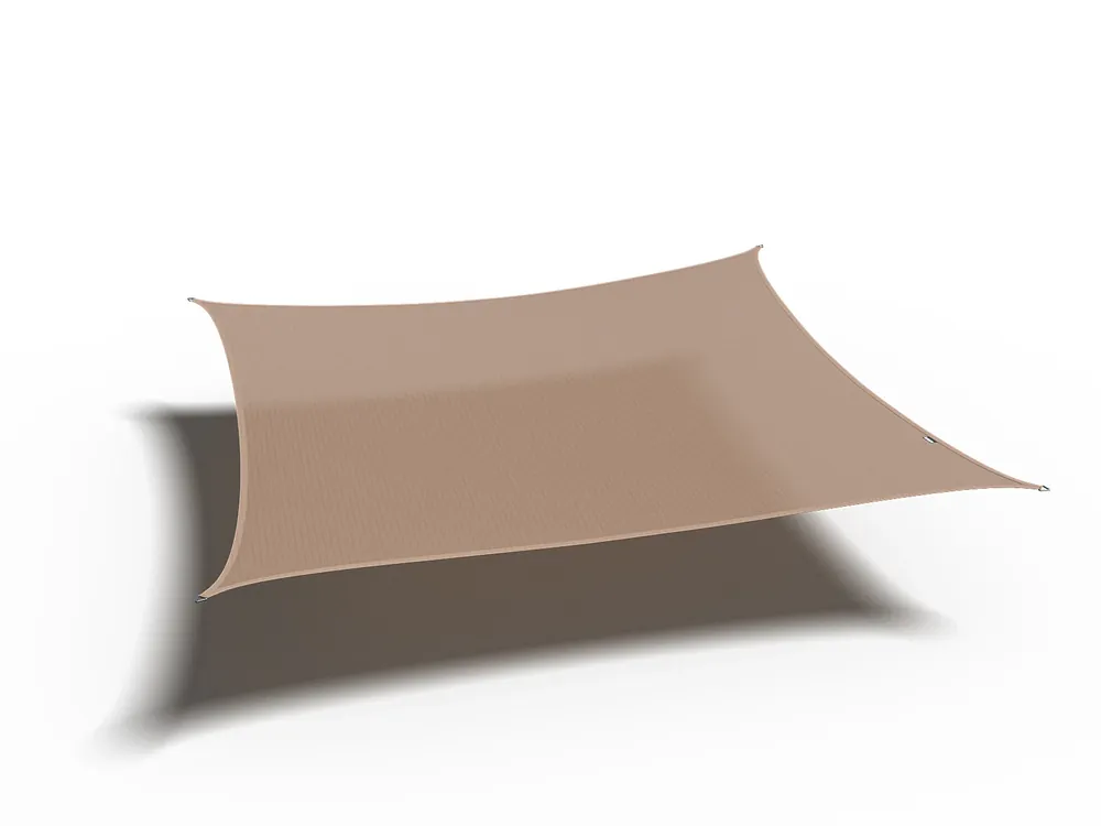 Korting Platinum Schaduwdoek Vierkant Zand 500 cm