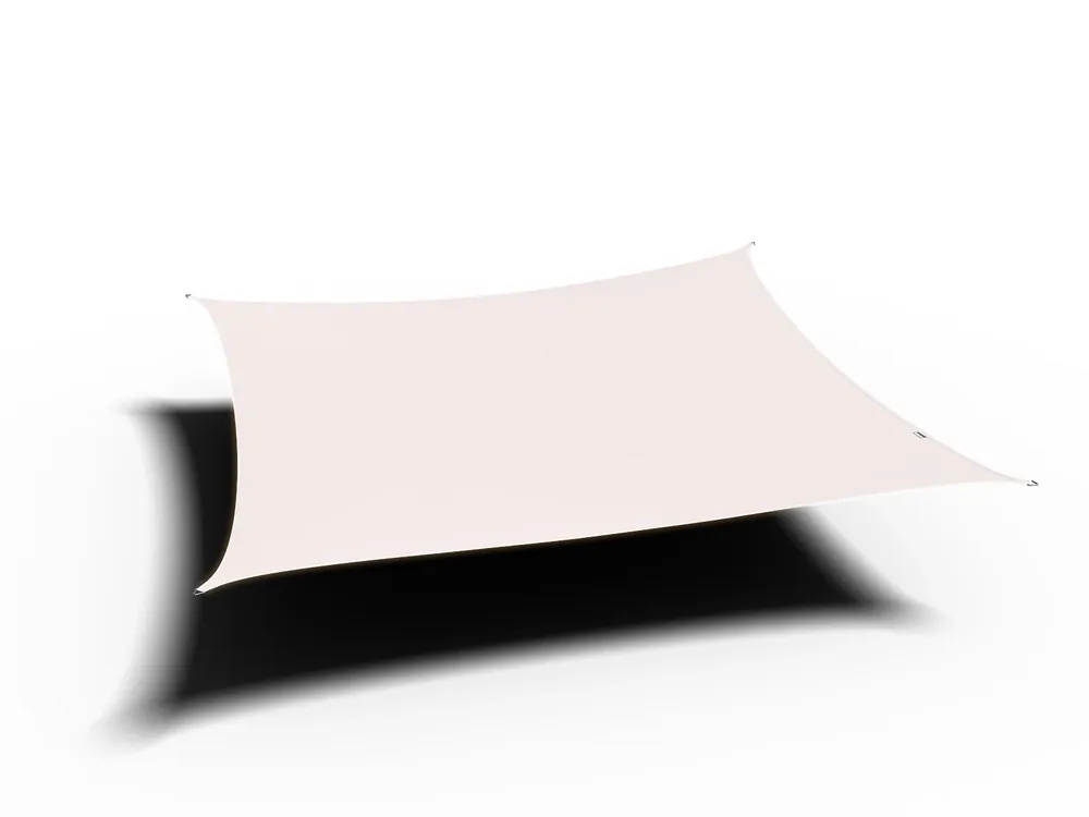 Rechtstreeks Van De Fabrikant Platinum Schaduwdoek Waterproof Vierkant Cream 500 cm