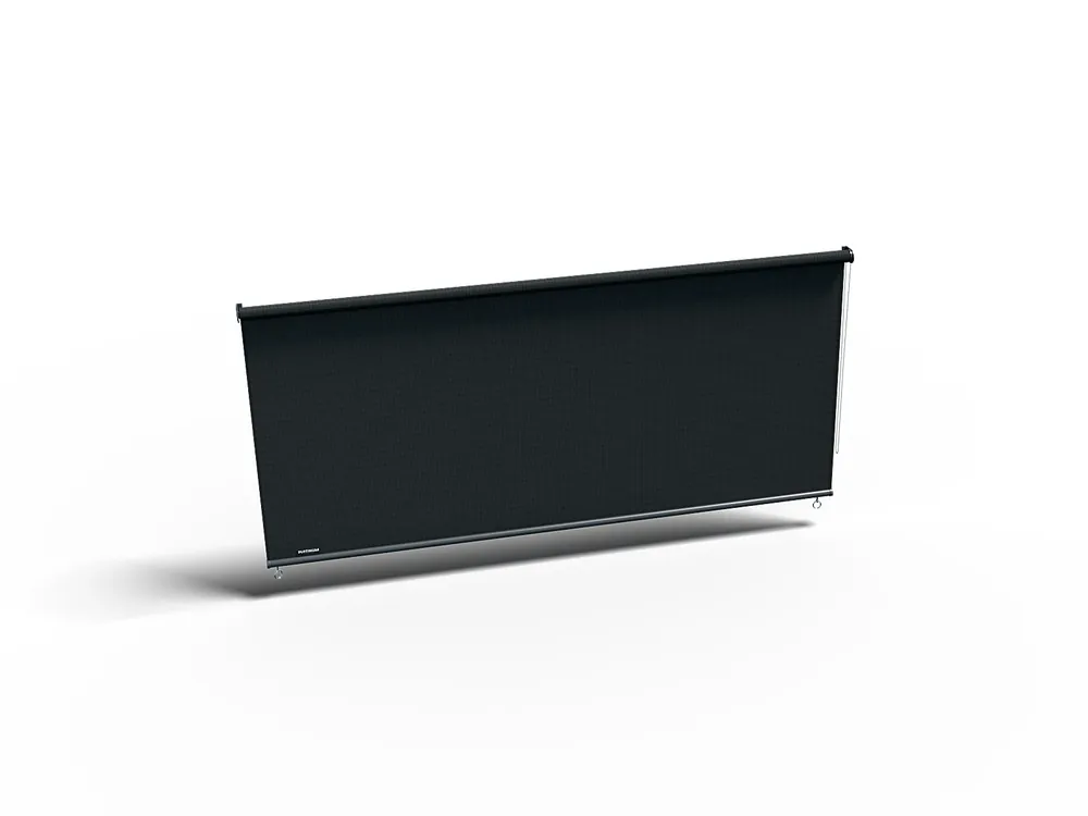 Betaalbaar Platinum Buitenrolgordijn 98 x 240 cm Zwart