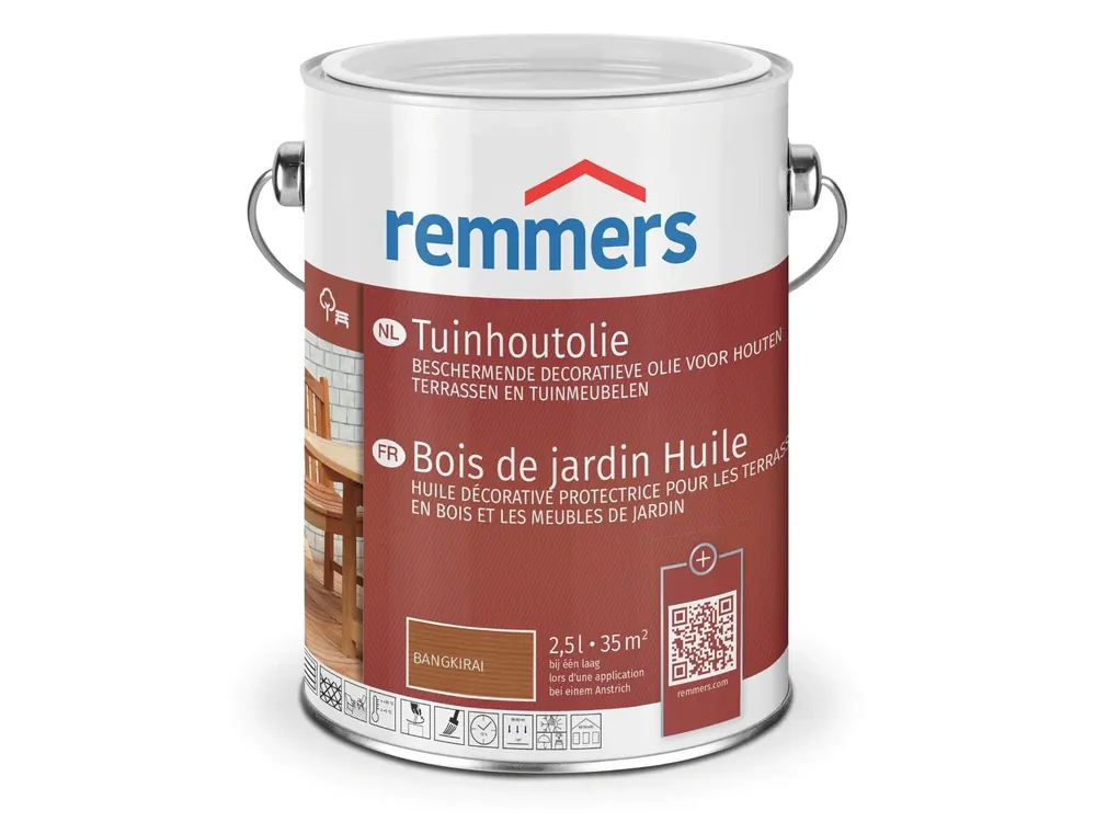 Exclusieve Aanbieding Remmers Bangkirai Olie 2,5 L