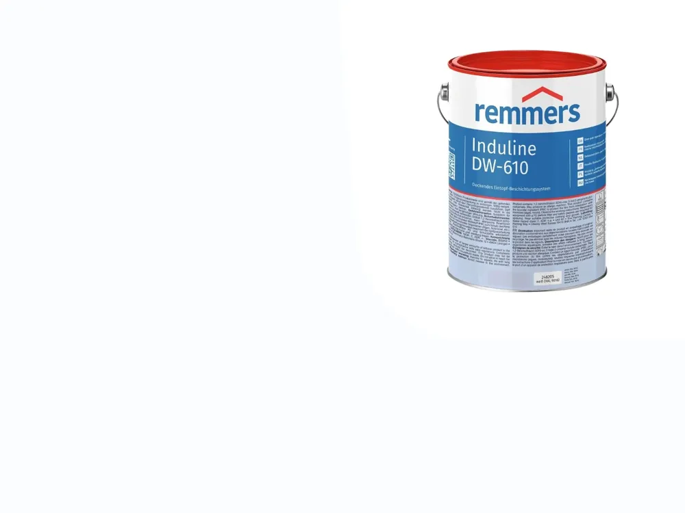Induline DW-610 Dekkende Beits Ral 9010 Puur Wit 2.5 Liter Lage Kosten