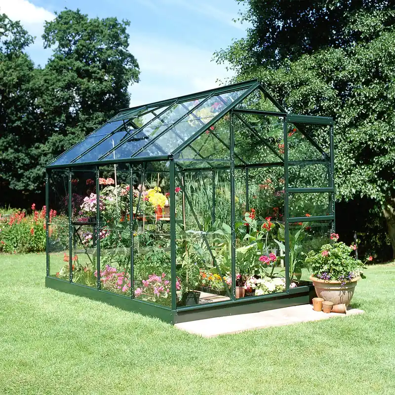 Op = Op Royal Well Tuinkas Popular 86 Veiligheidsglas Groen Gecoat