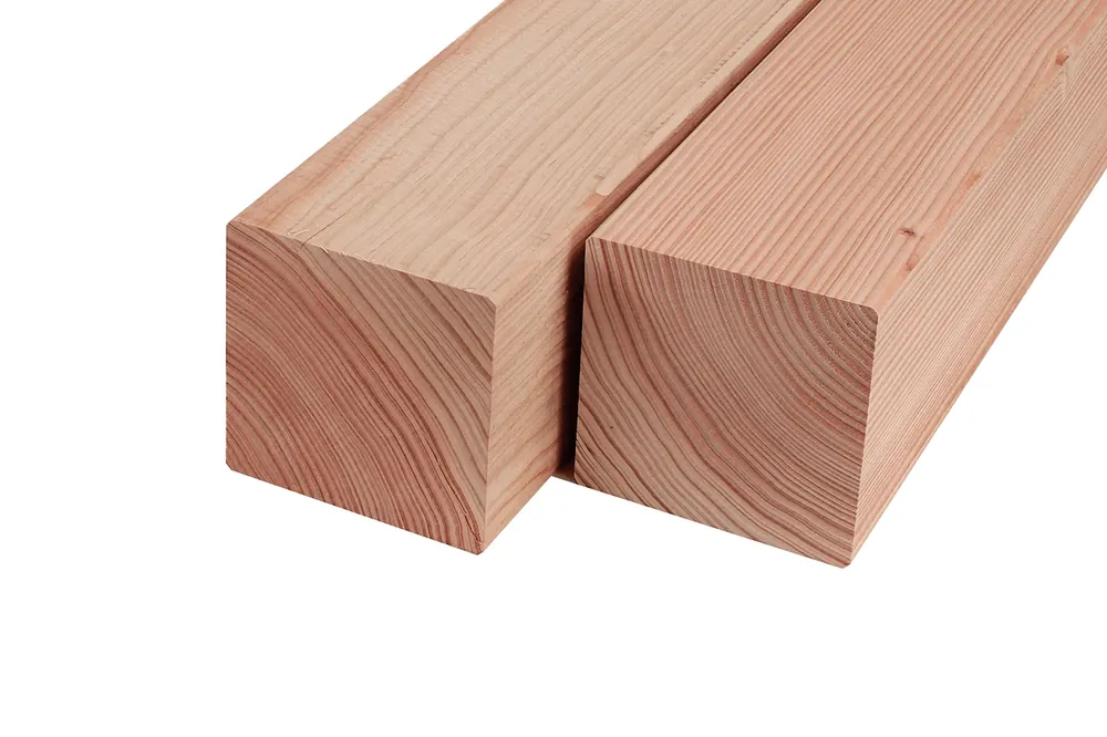 Weekendaanbieding Douglas Paal 19 x 19 cm (190 x 190 mm) Geschaafd - Lengte 300 cm