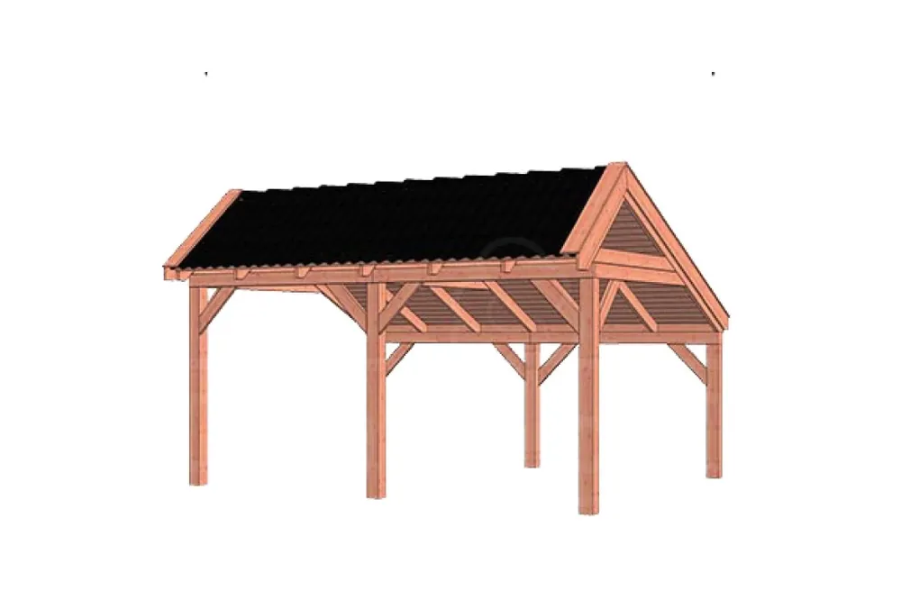 Trendhout Douglas Kapschuur De Stee 500 x 425 cm Gratis Retour