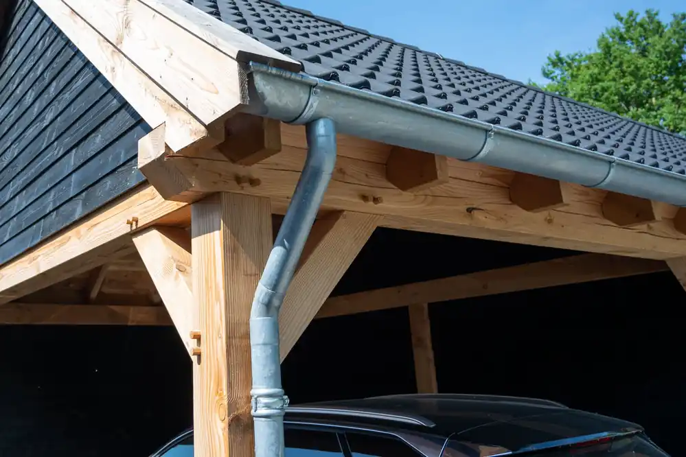 Korting Trendhout Dakgoot Zink V-vorm Eenzijdig tot 1250 cm
