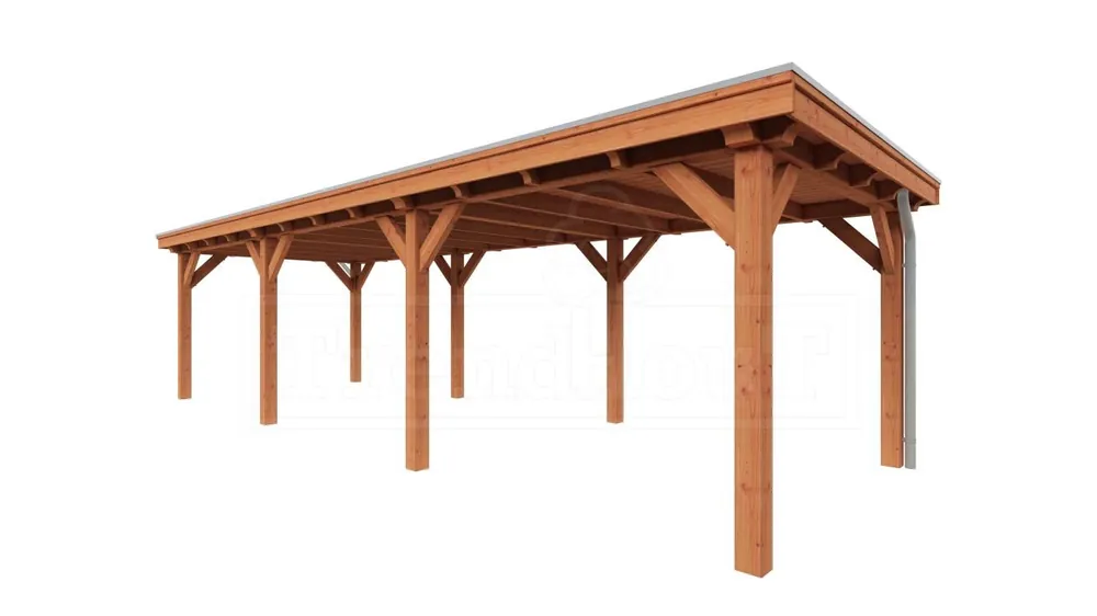 Trendhout Douglas Overkapping Siena 930 x 350 cm Koop Vandaag