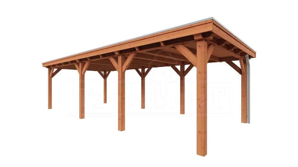 Trendhout Douglas Overkapping Siena 890 x 415 cm Bestseller