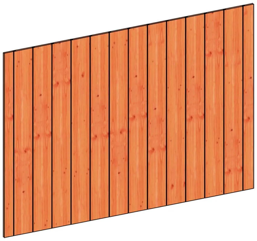 Dagaanbieding Trendhout Wandmodule K Sponningplanken 223 x 156 cm