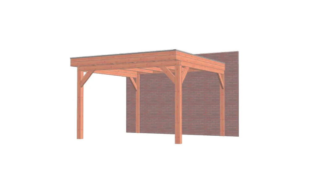Trendhout Aanbouwveranda Ancona 500 x 390 cm Bestel Nu