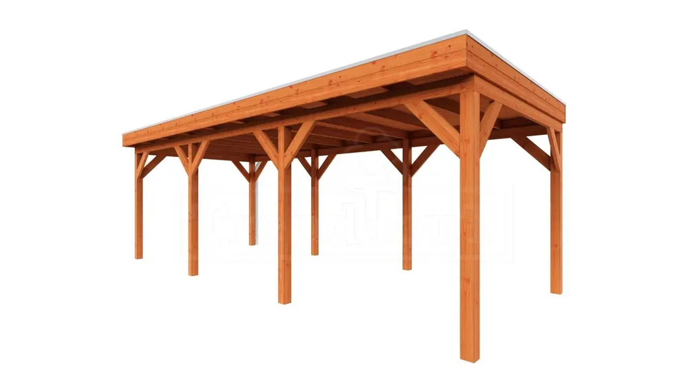 Meest Verkocht Trendhout Douglas Overkapping Casa 730 x 330 cm