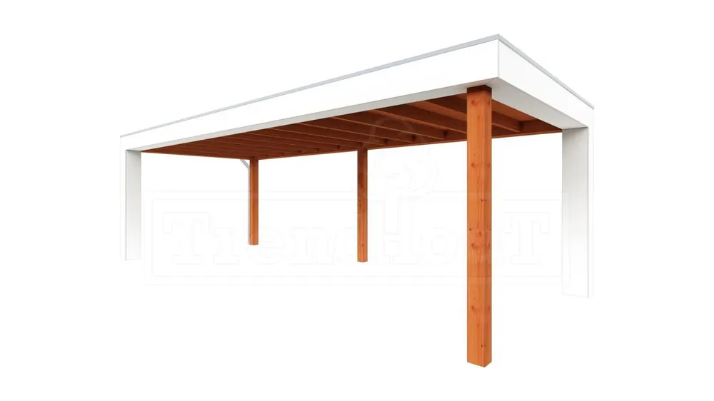 Trendhout Douglas Overkapping Verona Links 750 x 335 cm Hete Deal