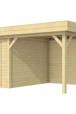 Hillhout Vuren Tuinhuis Kiekendief 500 x 300 cm Hoge Kwaliteit