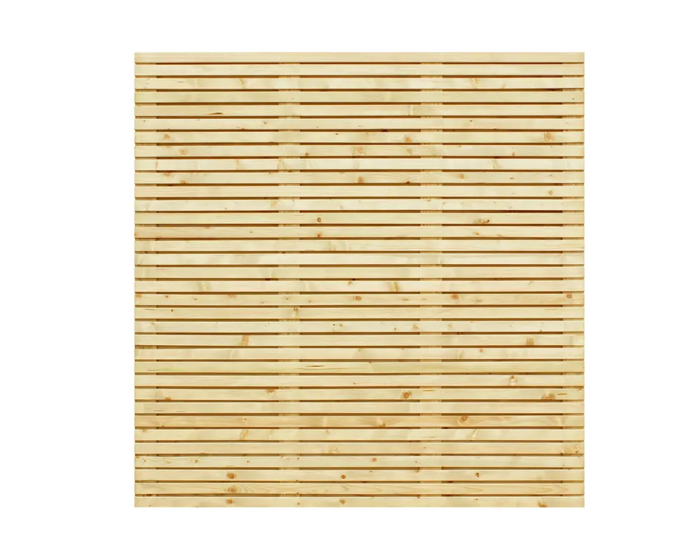 Express Levering Vuren Schutting Rhombus Dubbelzijdig Horizontaal 180 x 180 cm