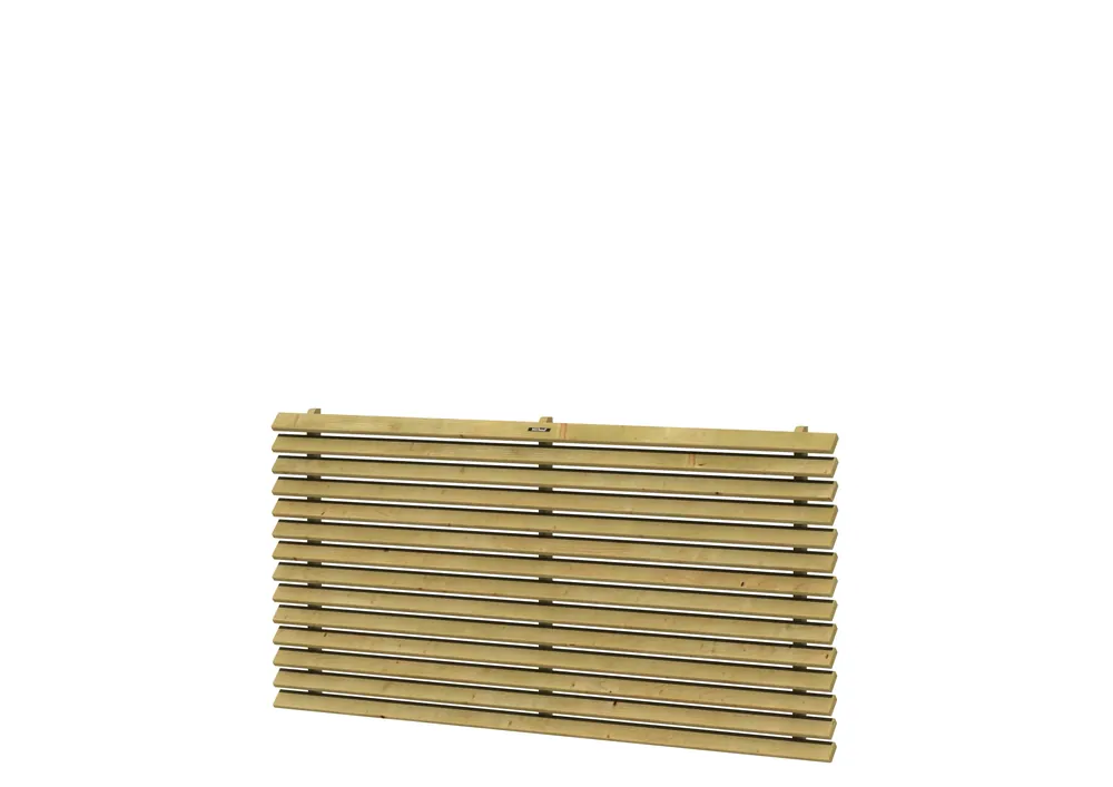 Populair Vuren Jalouziescherm Groen Geïmpregneerd 90 x 180 cm