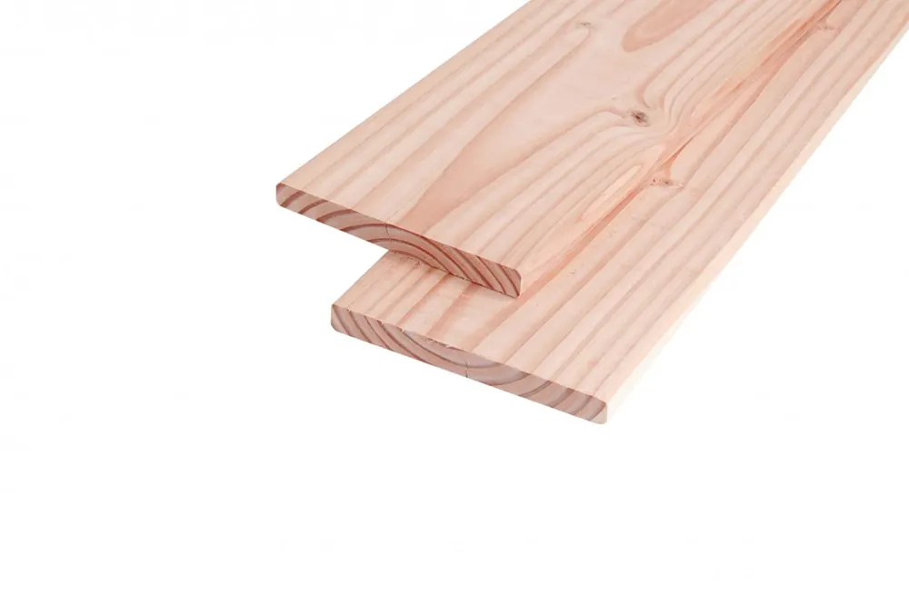 Finale Uitverkoop Douglas Plank 1.8 x 16 cm (18 x 160 mm) Geschaafd - Lengte 180 cm