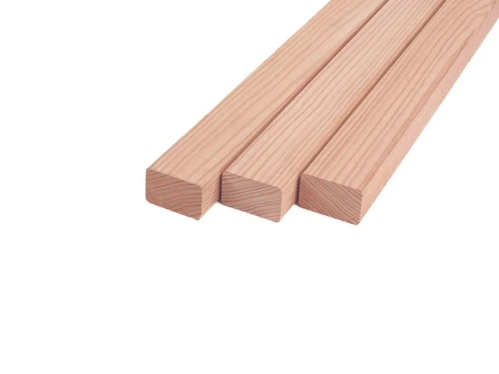 Seizoensaanbieding Douglas Regel Geschaafd 4.5 x 7 cm - Lengte 400 cm
