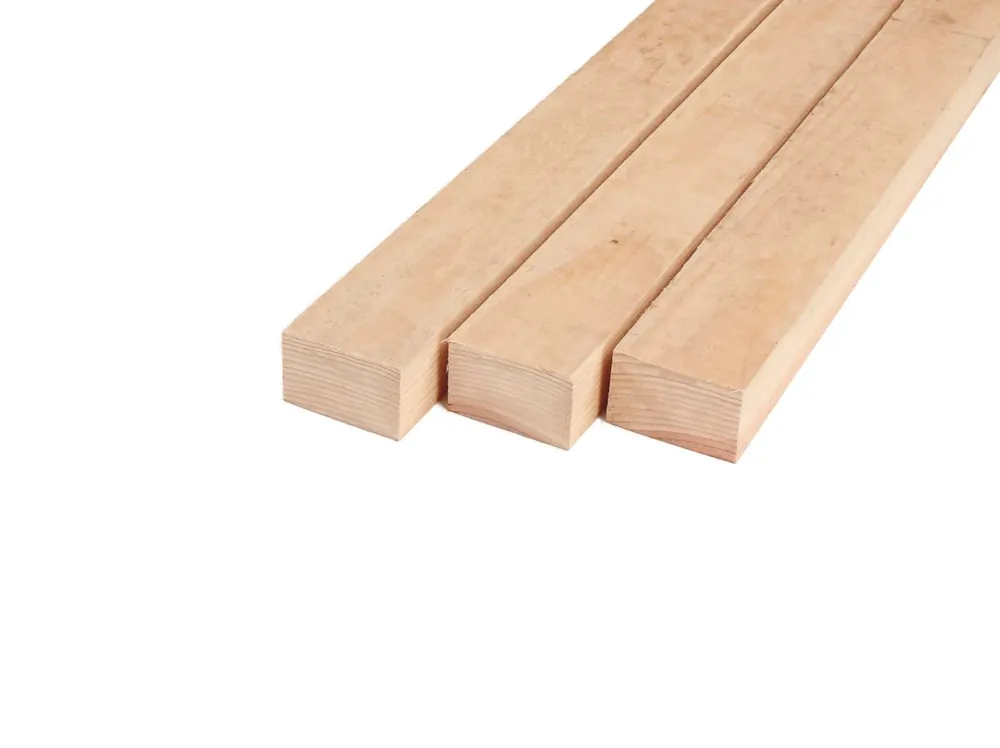 Uitverkoop Douglas Regel 4.5 x 7.5 cm (45 x 75 mm) Fijnbezaagd - Lengte 400 cm