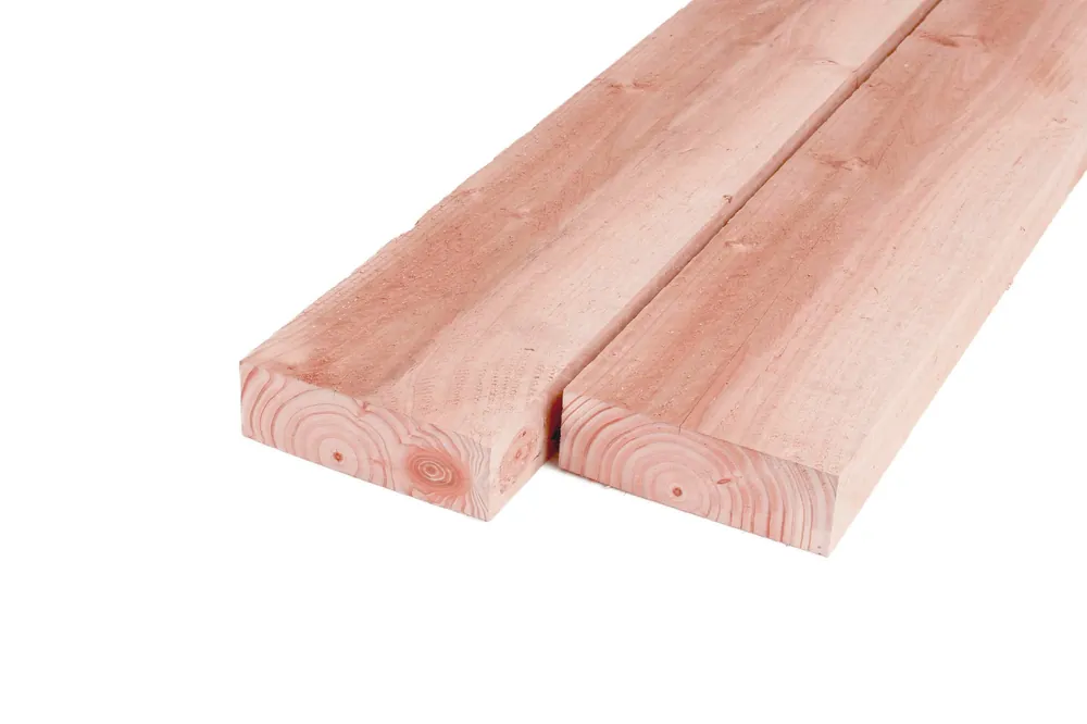 Douglas Balk 5 x 15 cm (50 x 150 mm) Fijnbezaagd - Lengte 400 cm Uitverkoop