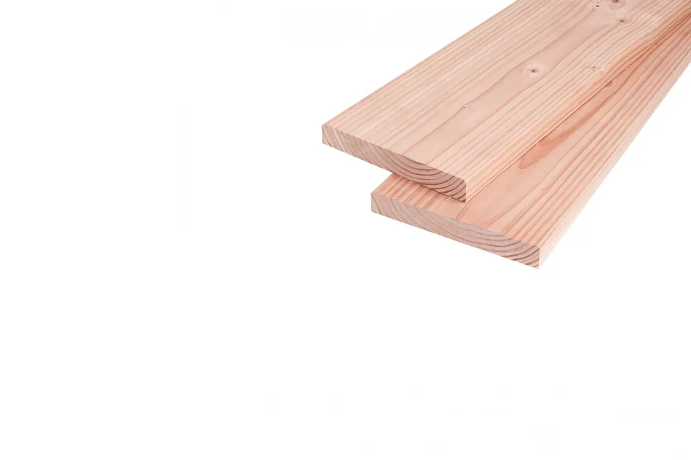 Voordeelprijs Douglas Plank 2.8 x 19.5 cm (28 x 195 mm) Geschaafd - Fijnbezaagd - Lengte 400 cm