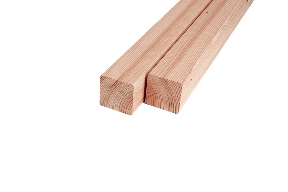 Seizoensaanbieding Douglas Paal 6.5 x 6.5 cm (65 x 65 mm) Geschaafd - Lengte 300 cm