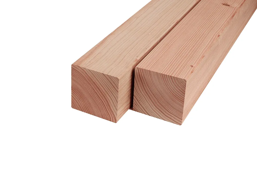 Betaalbaar Douglas Paal 12 x 12 cm (120 x 120 mm) Geschaafd - Lengte 400 cm